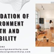 Assured Assignment Help FOUNDATION OF ENVIRONMENT, HEALTH AND DISABILITY