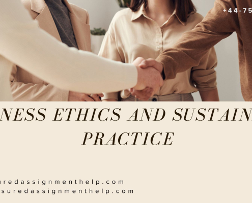 BUSINESS ETHICS AND SUSTAINABLE PRACTICE